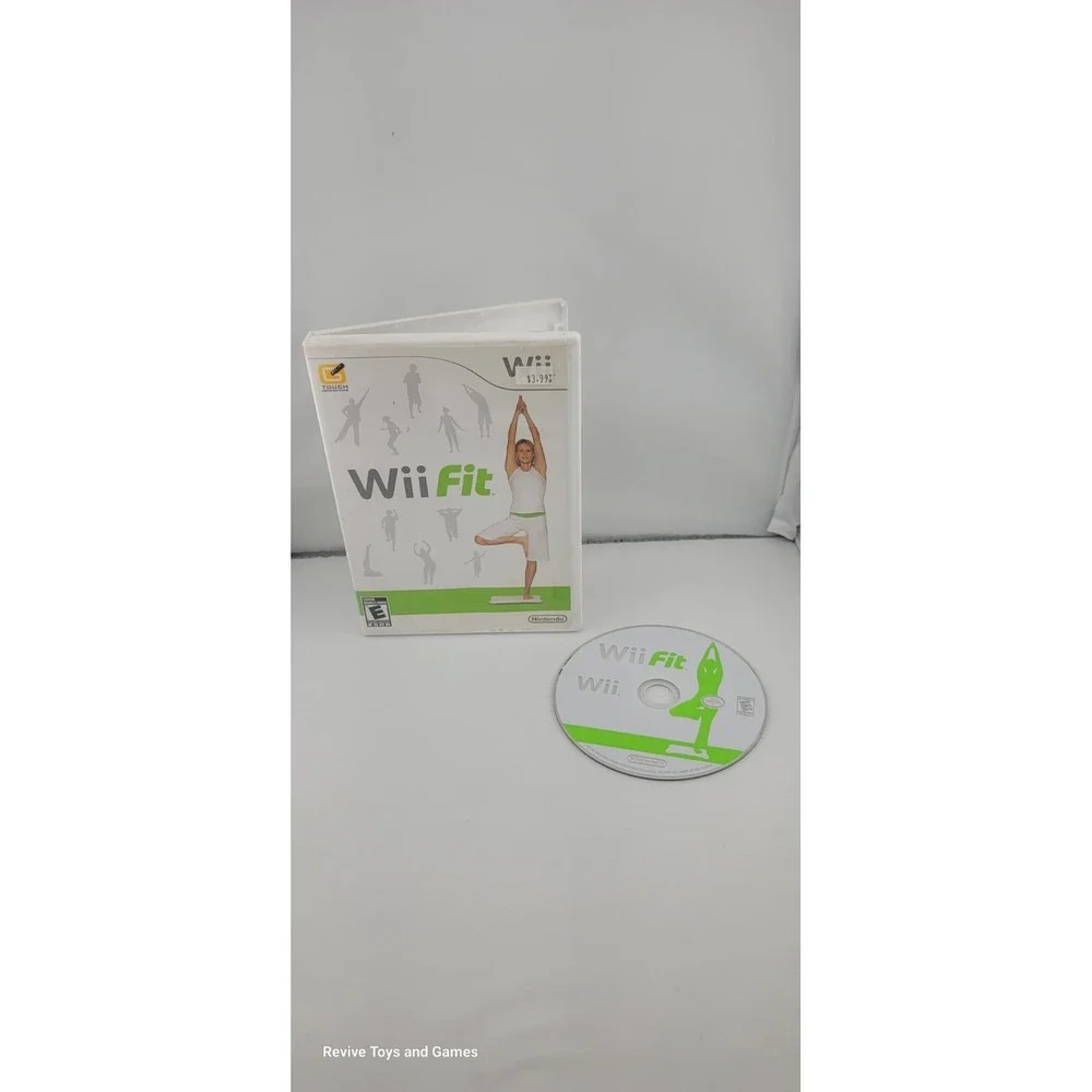 Wii Fit (Nintendo Wii, 2008) Game and Case Tested and Working Great Condition‎